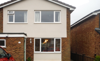 Post installation of solid wall insulation