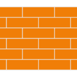 cavity wall brick pattern