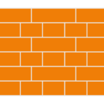 solid wall brick pattern